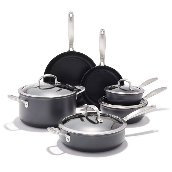 OXO Good Grips Pro NonStick Cookware Pots And Pans Set, 10Piece Wayfair